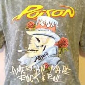 Poison Rock Cropped Tee XL
